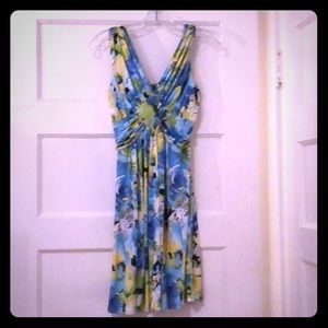 Lightweight, sleeveless dress.